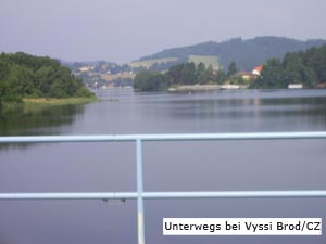 Unterwegs bei Vyssi Brod/CZ