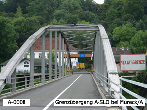 Grenzübergang A-SLO bei Mureck/A