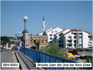 Brücke über die Una bei Novi Grad