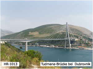 Tudmana-Brücke bei Dubrovnik