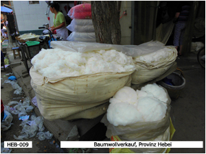Baumwollverkauf, Provinz Hebei
