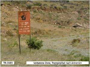 Verbotene Zone, Trampelpfad nach Armenien