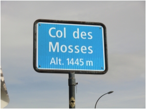 Col des Mosses 1445 m ü. NN
